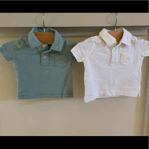 2 Baby Gap Collared Shirts & Pants - Size 3 months